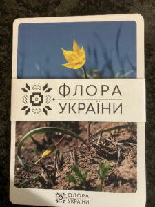 Vykort från serien "Flora of Ukraine"